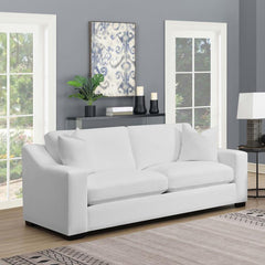 Ashlyn White Sofa - furniture place usa