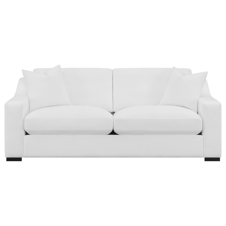 Ashlyn White Sofa - furniture place usa