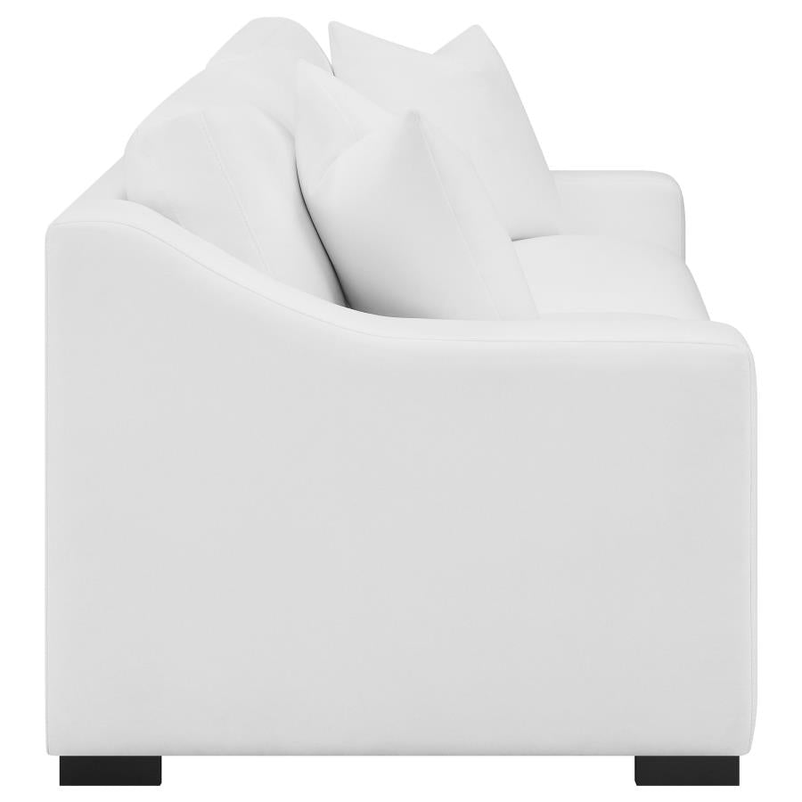 Ashlyn White Sofa - furniture place usa