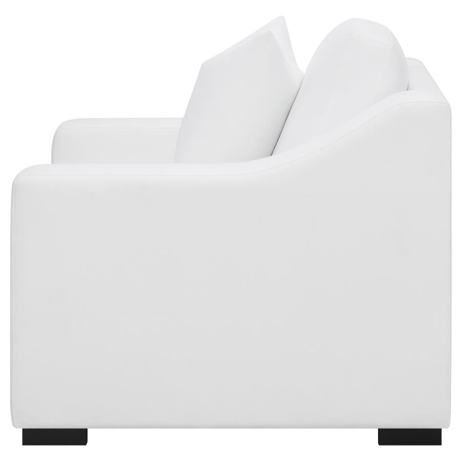 Ashlyn White Chair - furniture place usa