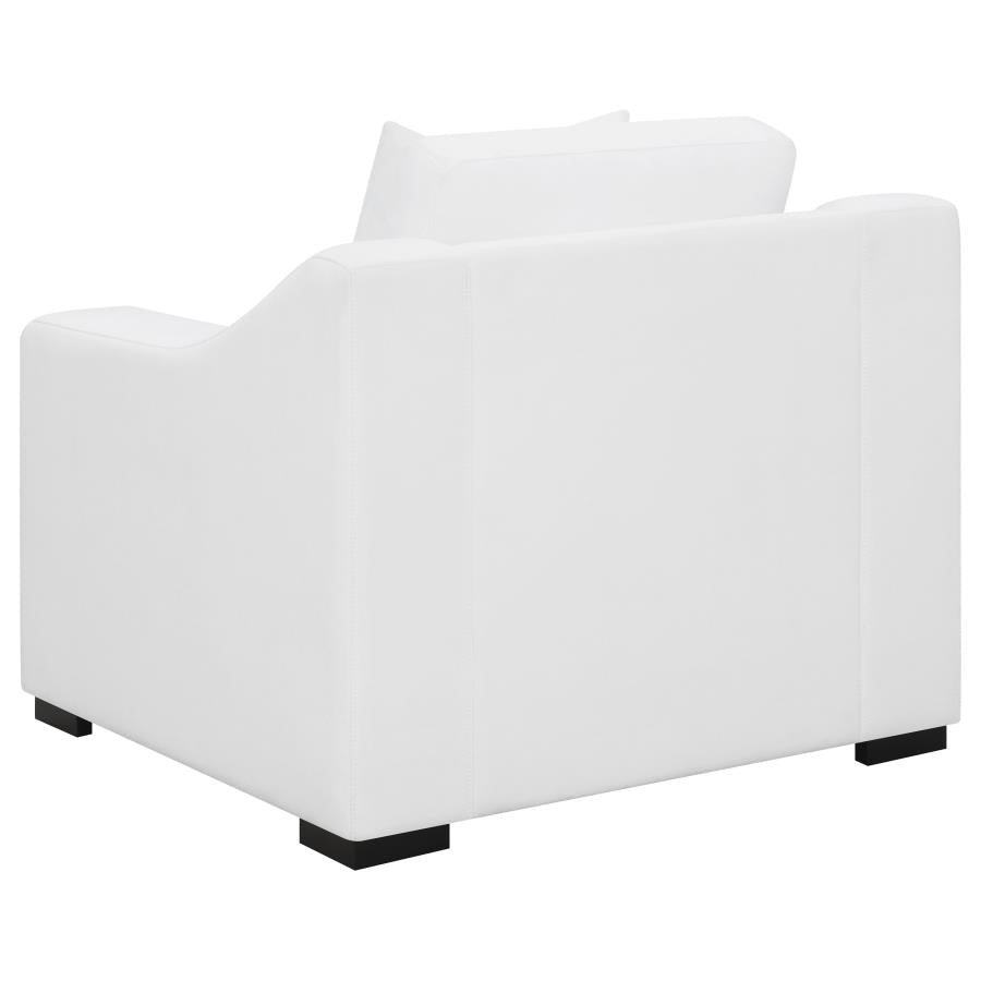 Ashlyn White Chair - furniture place usa