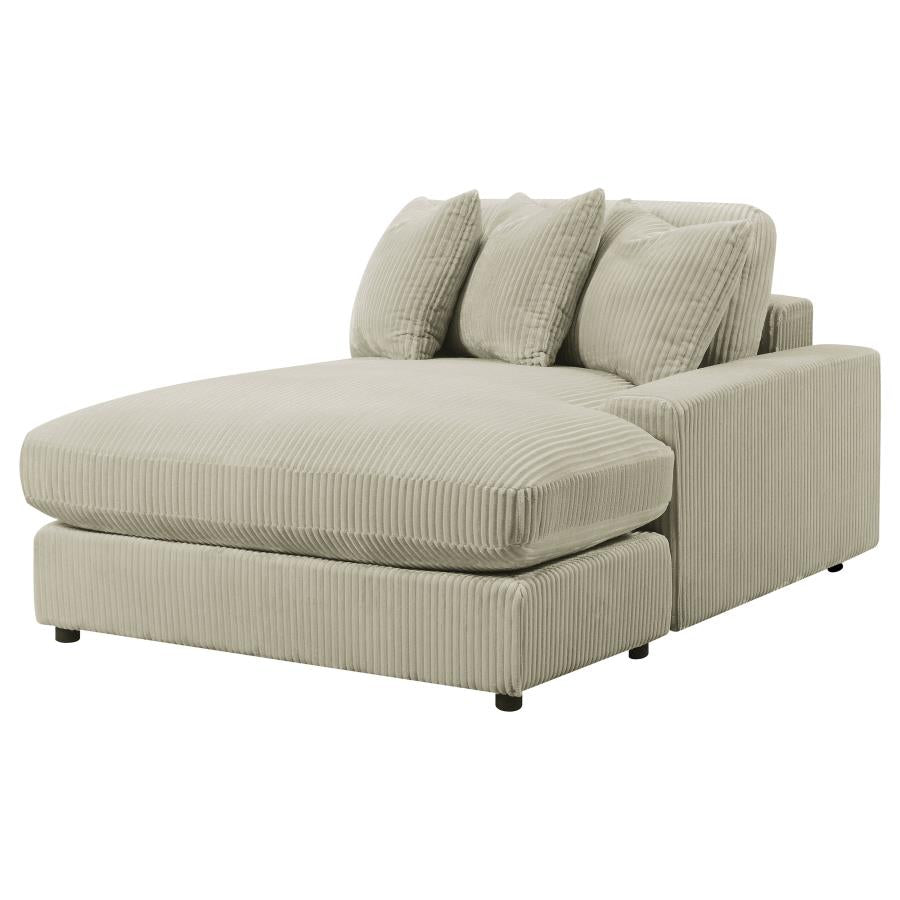 Blaine Beige Sectional - furniture place usa