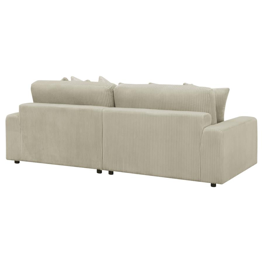 Blaine Beige Sectional - furniture place usa