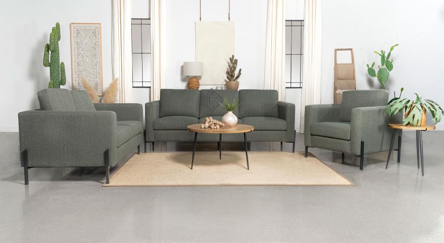 Tilly Green 3 Pc Sofa Set - furniture place usa