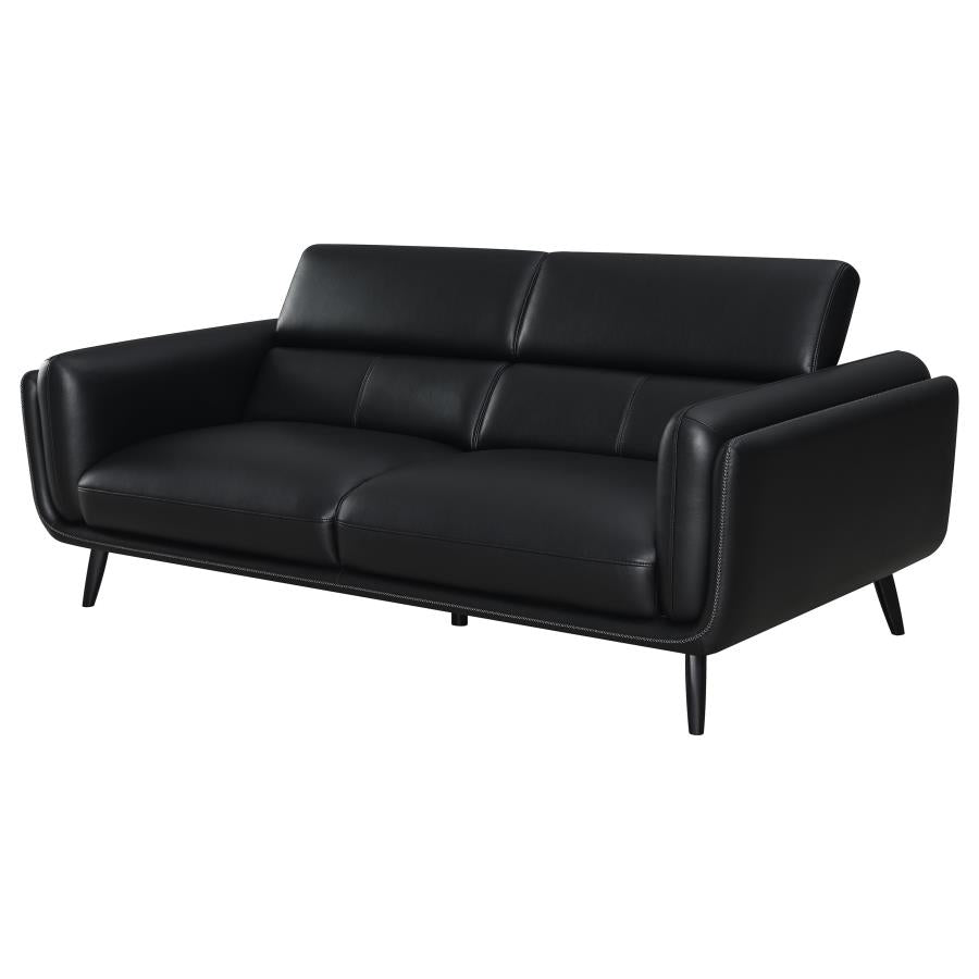 Shania Black Sofa - furniture place usa