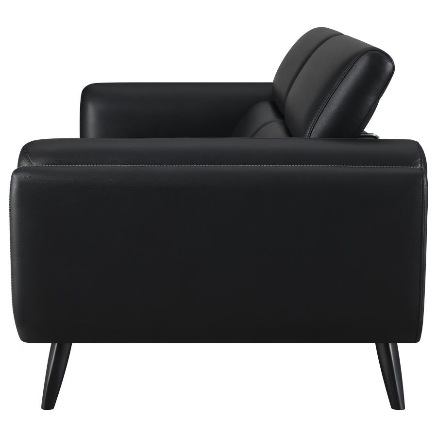 Shania Black Sofa - furniture place usa