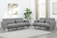 Blake Grey 2 Pc Sofa Set - furniture place usa