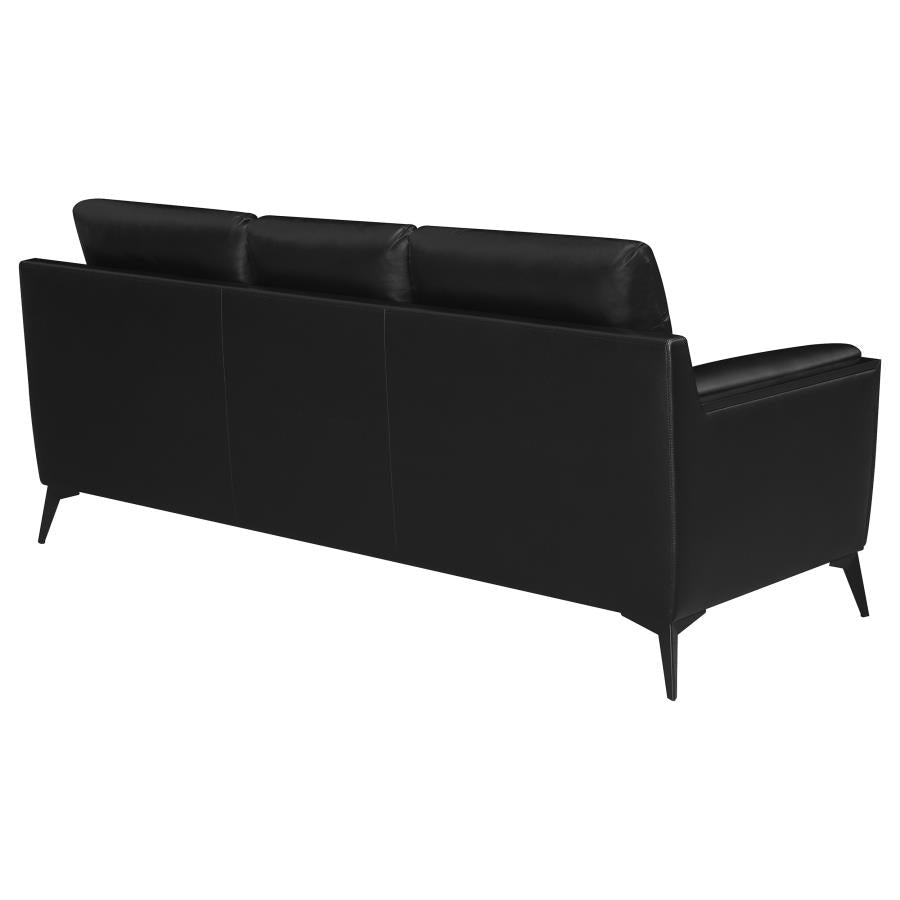 Moira Black Sofa - furniture place usa