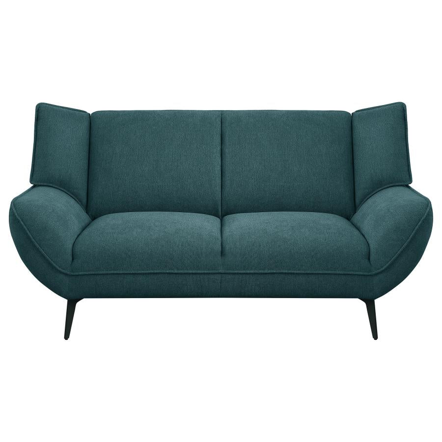 Acton Blue Loveseat - furniture place usa