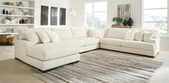 Zada 5-Piece Sectional with Chaise - furniture place usa