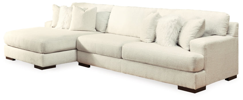 Zada 2-Piece Sectional with Ottoman - PKG013079 - furniture place usa