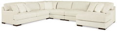 Zada 5-Piece Sectional with Chaise - furniture place usa