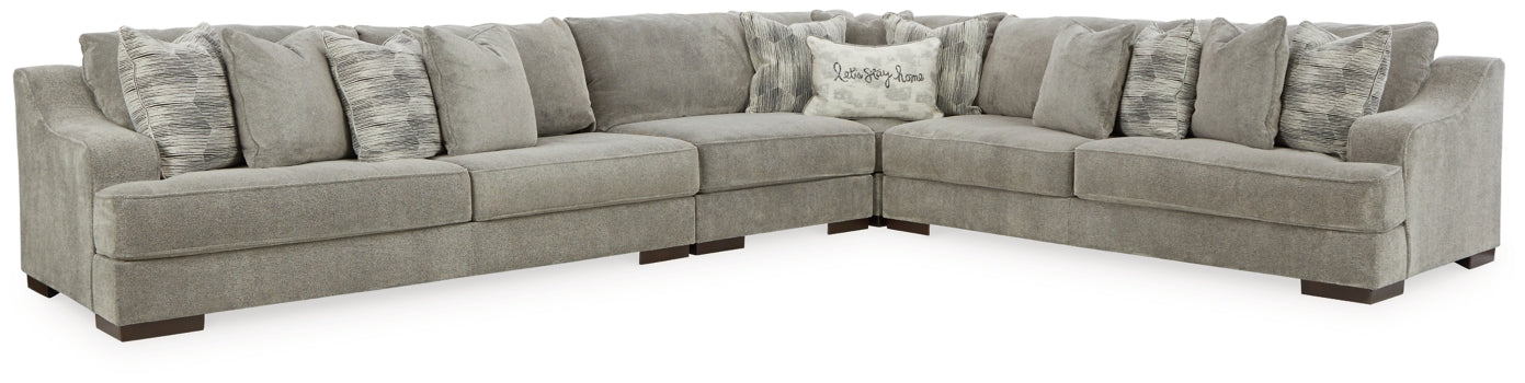 Bayless 4-Piece Sectional with Ottoman - furniture place usa
