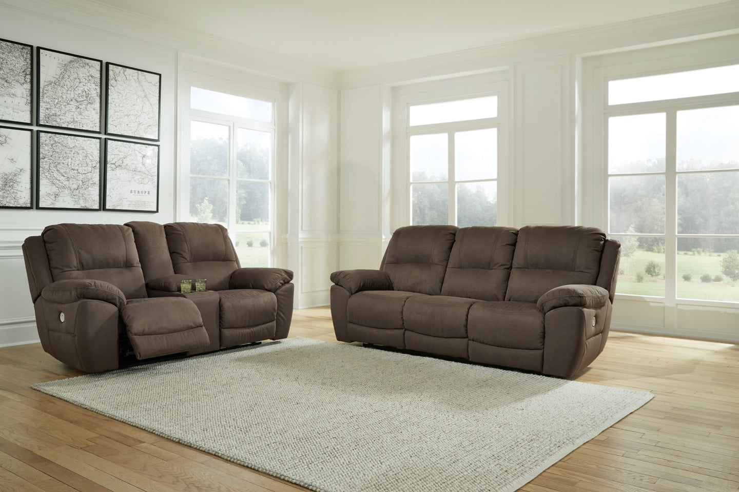 Next-Gen Gaucho Sofa and Loveseat - PKG013091 - furniture place usa
