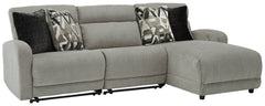 Colleyville 3-Piece Power Reclining Sectional with Chaise - furniture place usa