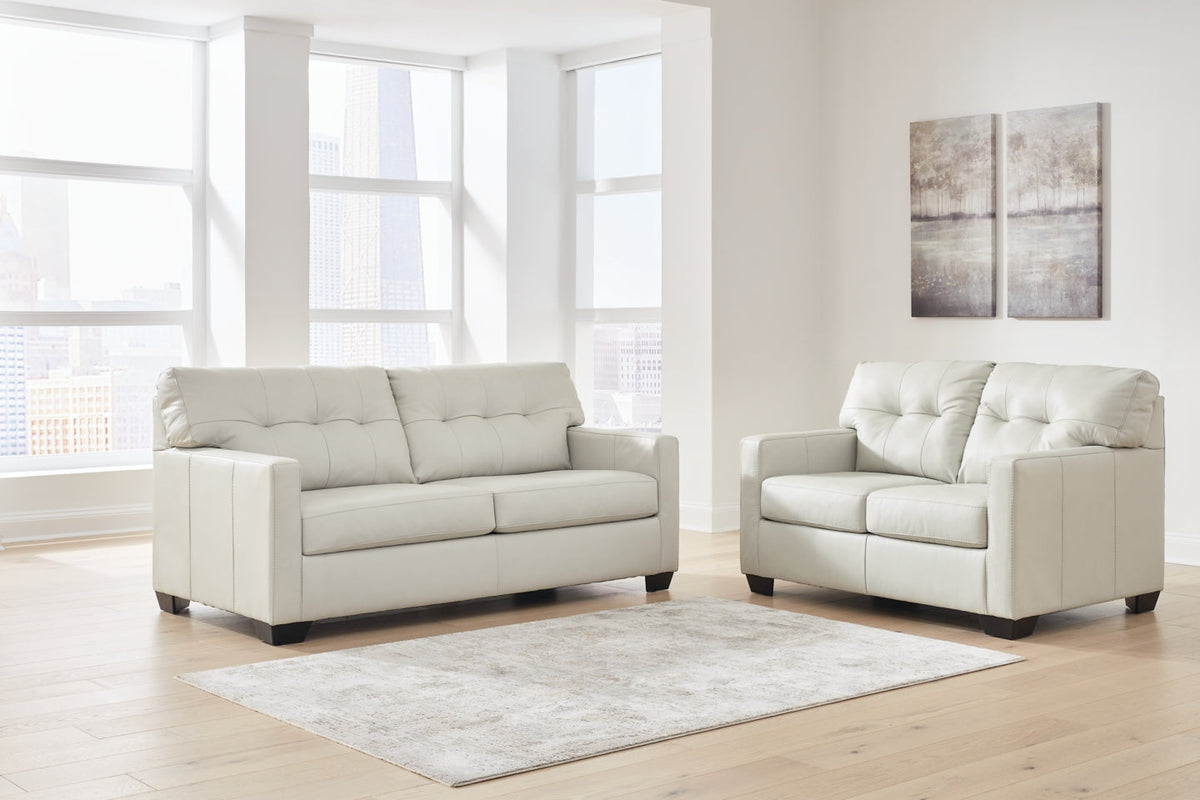 Belziani Sofa and Loveseat - furniture place usa