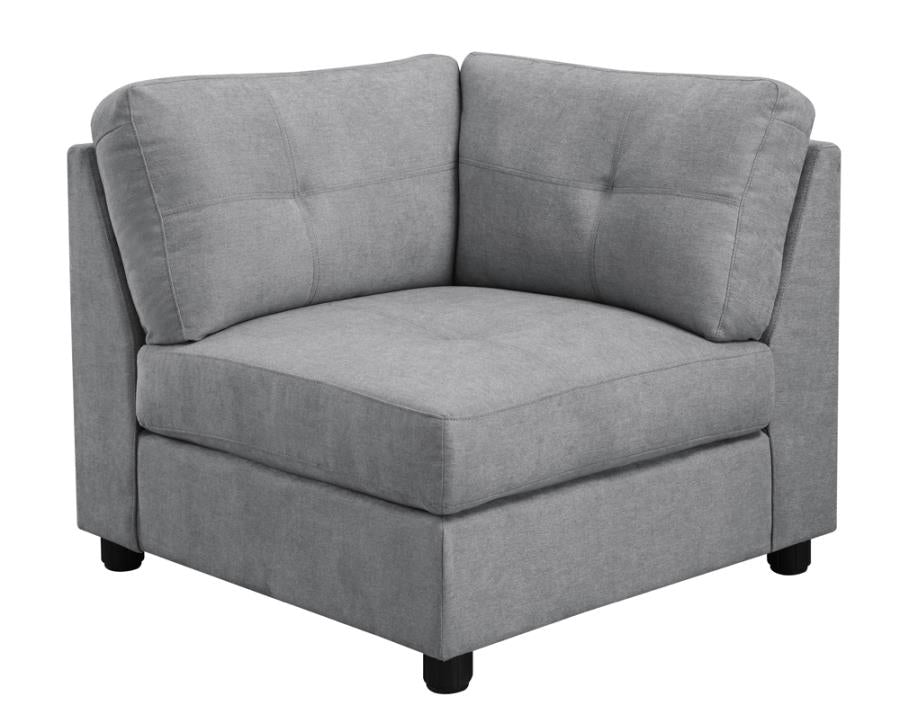 Claude Grey 7 Pc Sectional - furniture place usa