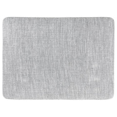 Churchill Grey Ottoman - furniture place usa