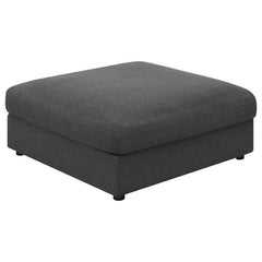 Serene Grey Ottoman - furniture place usa