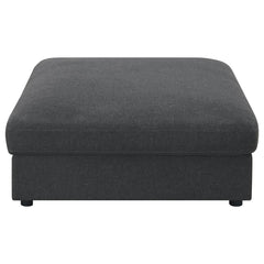 Serene Grey Ottoman - furniture place usa