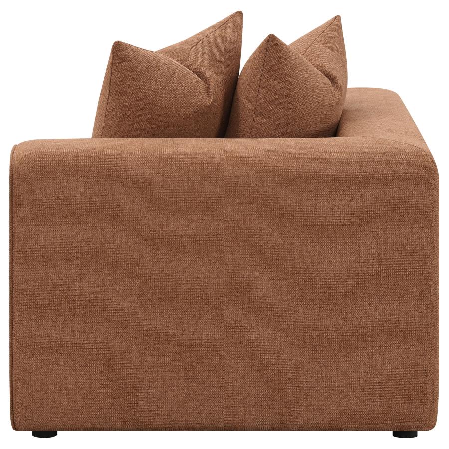 Jennifer Brown 6 Pc Sectional - furniture place usa