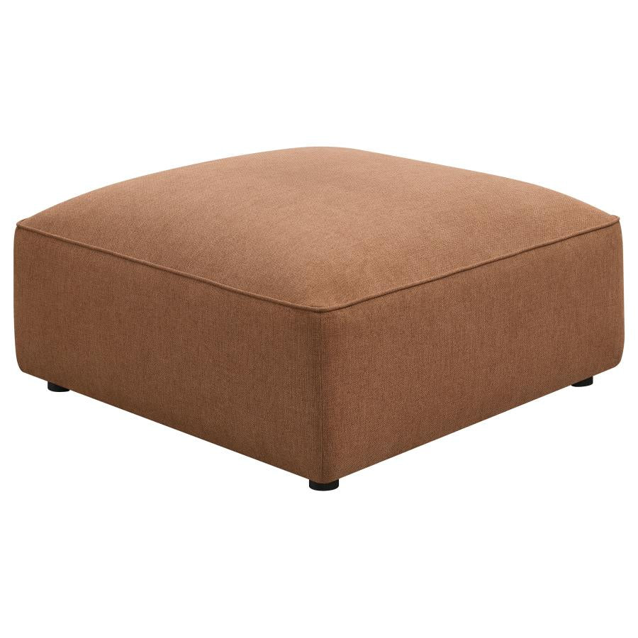 Jennifer Brown Ottoman - furniture place usa