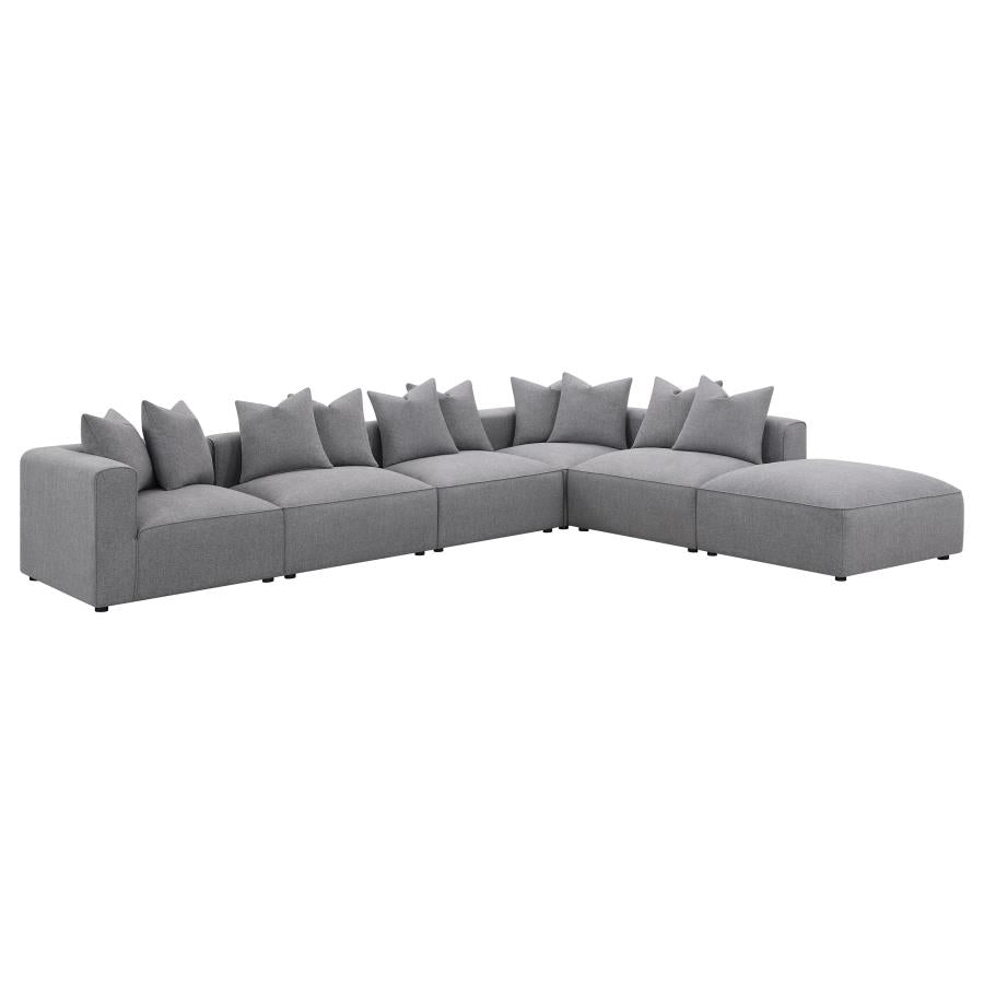 Jennifer Grey 6 Pc Sectional - furniture place usa