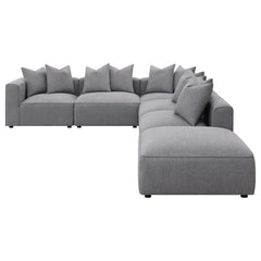 Jennifer Grey 6 Pc Sectional - furniture place usa