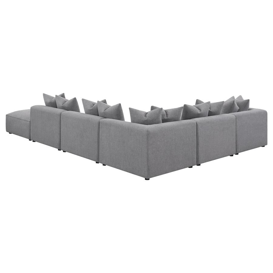 Jennifer Grey 6 Pc Sectional - furniture place usa