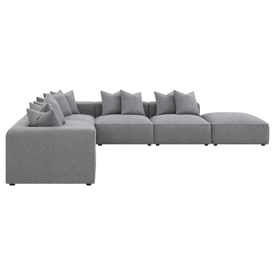 Jennifer Grey 6 Pc Sectional - furniture place usa