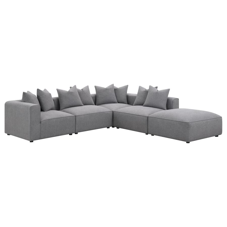 Jennifer Grey Ottoman - furniture place usa