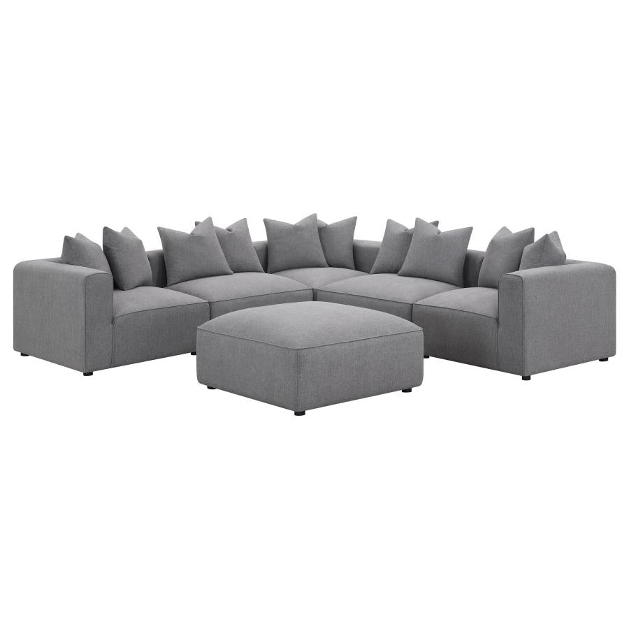 Jennifer Grey Ottoman - furniture place usa