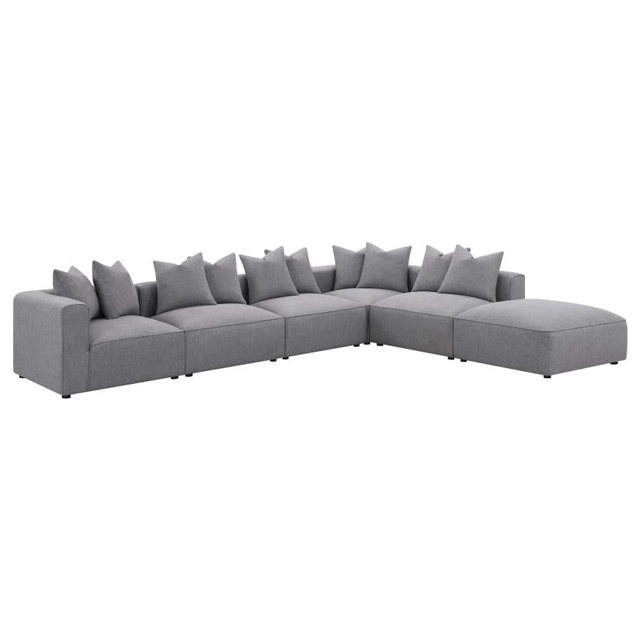 Jennifer Grey Ottoman - furniture place usa