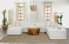 Freddie White 7 Pc Sectional - furniture place usa