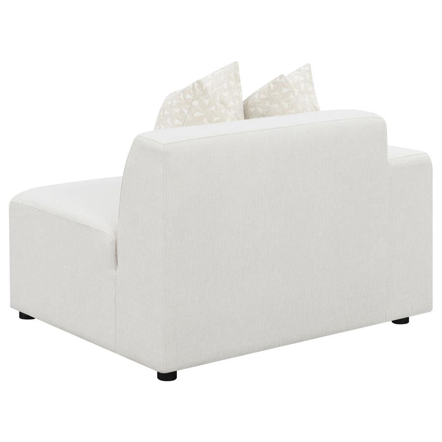 Freddie White Laf Chair - furniture place usa