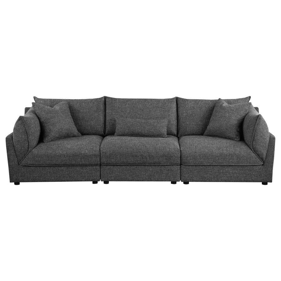 Sasha Black Sofa - furniture place usa