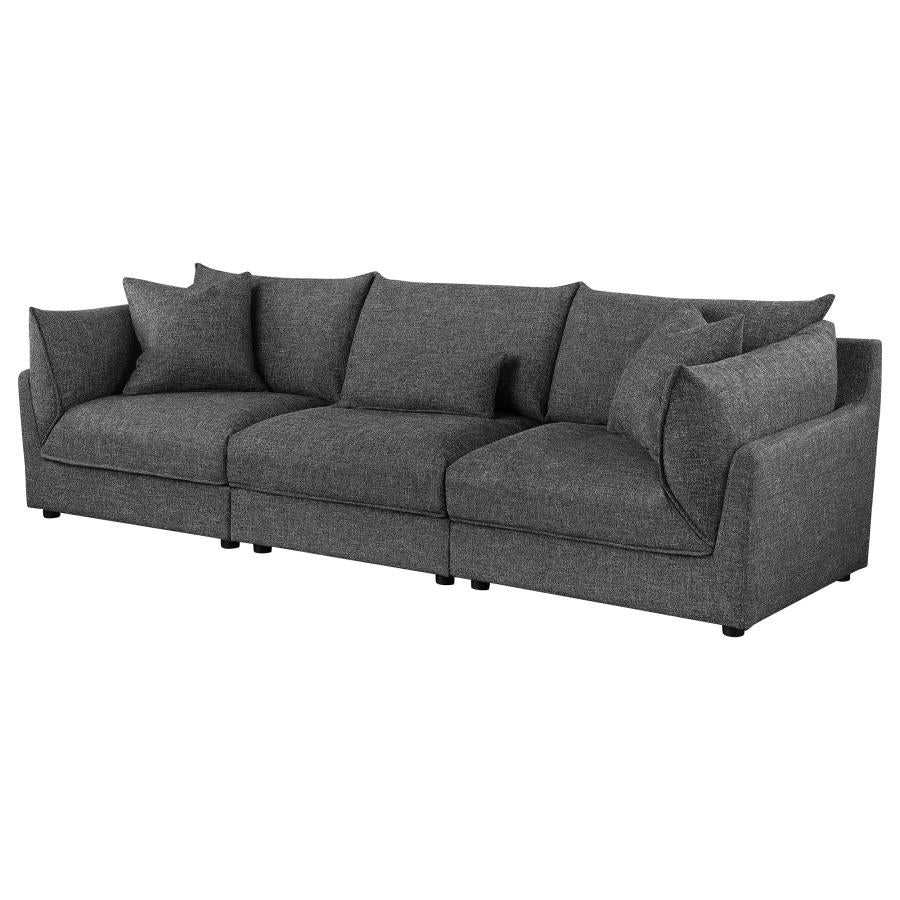 Sasha Black Sofa - furniture place usa