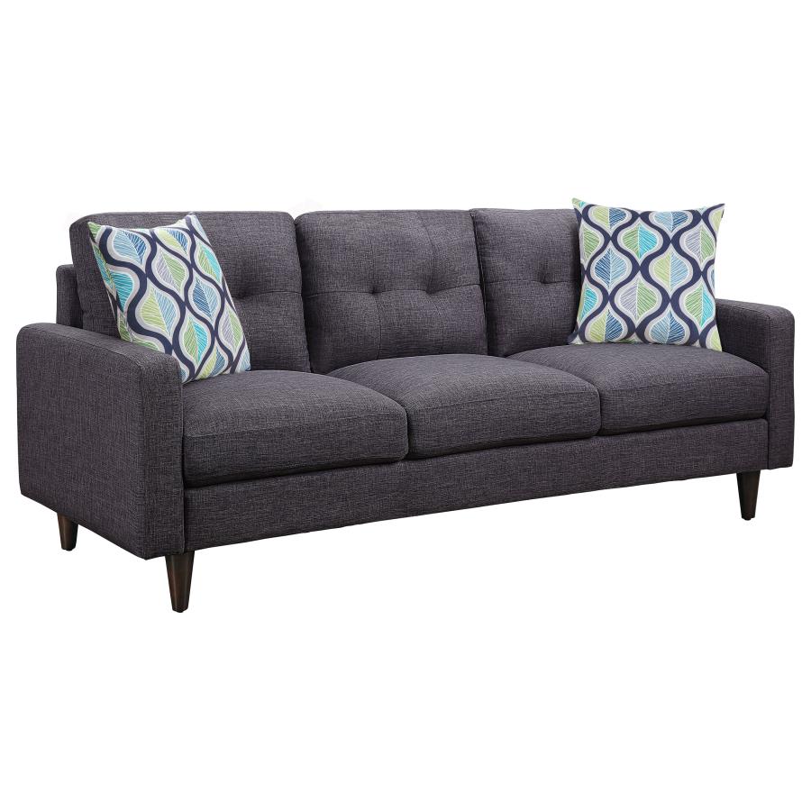 Watsonville Grey Sofa - furniture place usa