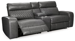 Samperstone 3-Piece Power Reclining Sectional - furniture place usa