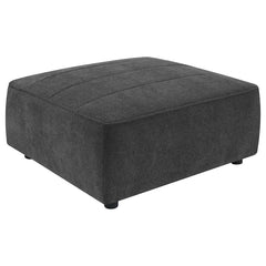 Sunny Grey Ottoman - furniture place usa