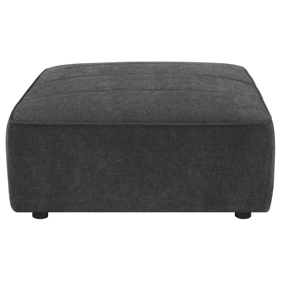 Sunny Grey Ottoman - furniture place usa