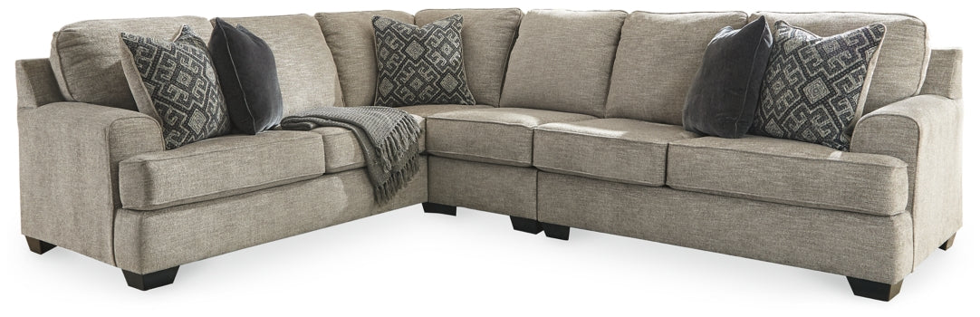 Bovarian 3-Piece Sectional with Ottoman - PKG001482 - furniture place usa