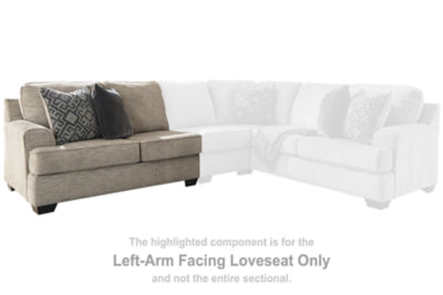 Bovarian Left-Arm Facing Loveseat - furniture place usa