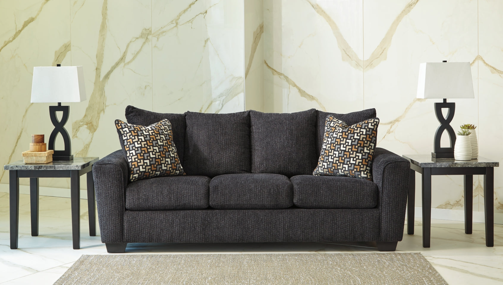 Wixon Sofa, Loveseat, Chair and Ottoman - furniture place usa