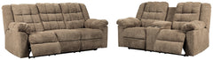 Workhorse Sofa and Loveseat - furniture place usa