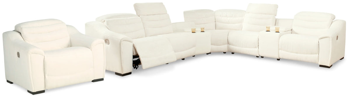 Next-Gen Gaucho 7-Piece Sectional with Recliner - furniture place usa