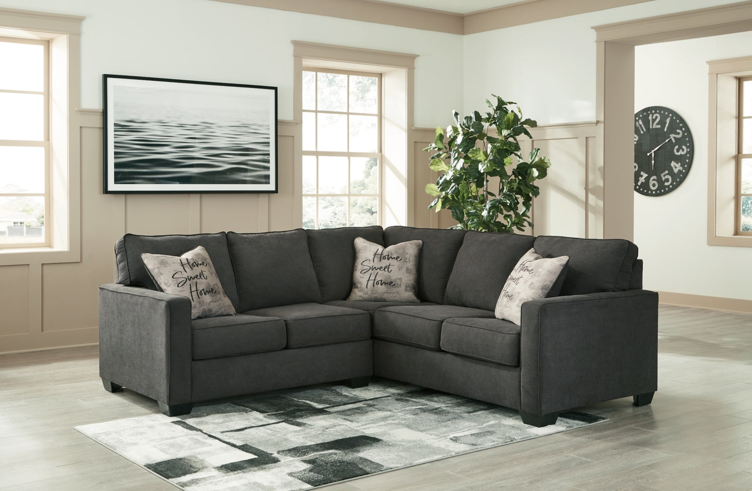 Lucina 3-Piece Sectional with Ottoman - PKG013120 - furniture place usa