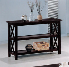 Rachelle Brown Sofa Table - furniture place usa