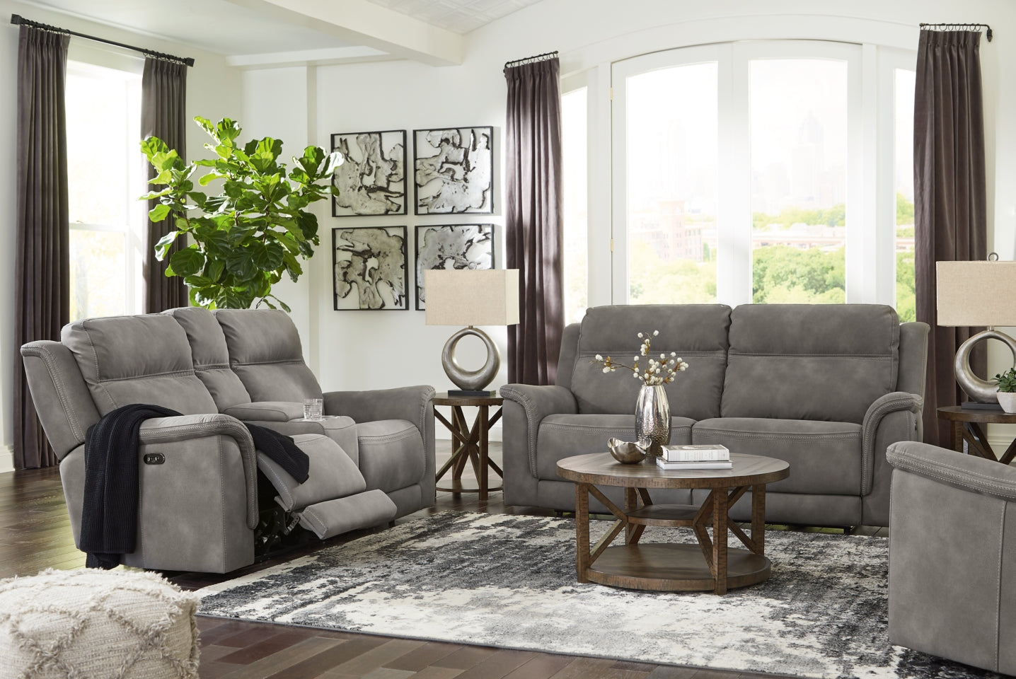 Next-Gen DuraPella Sofa, Loveseat and Recliner - PKG008141 - furniture place usa