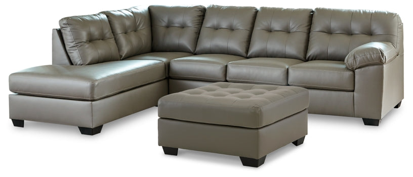 Donlen 2-Piece Sectional with Ottoman - PKG013147 - furniture place usa